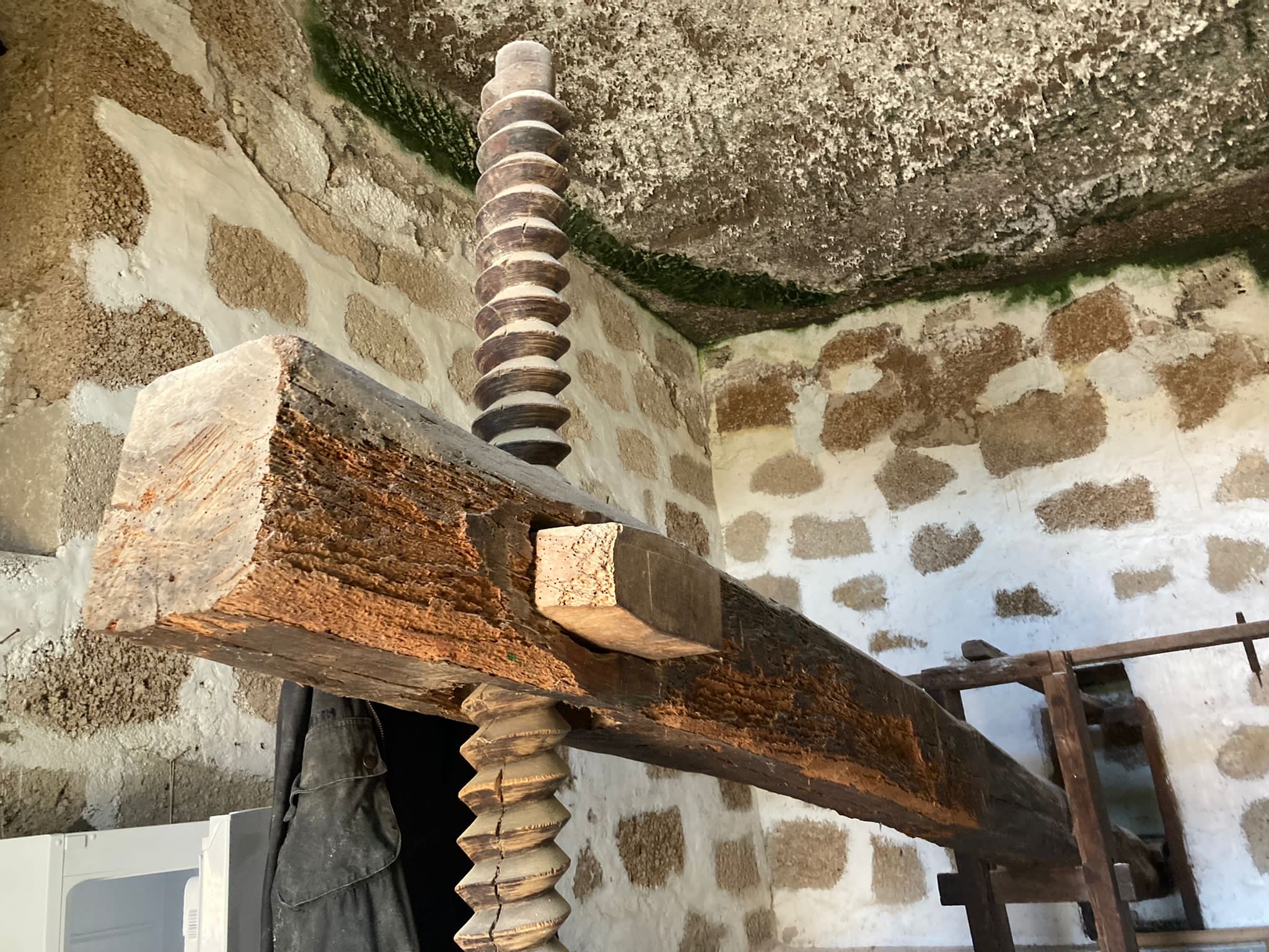 Weinpresse Cueva La Viña